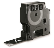 DYMOTAPE D1 19MMX7M HVID/SORT