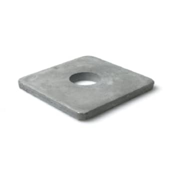 Firkantskive M6, 7 x 20 x 2 mm, FZV, DIN 436, 100 stk.