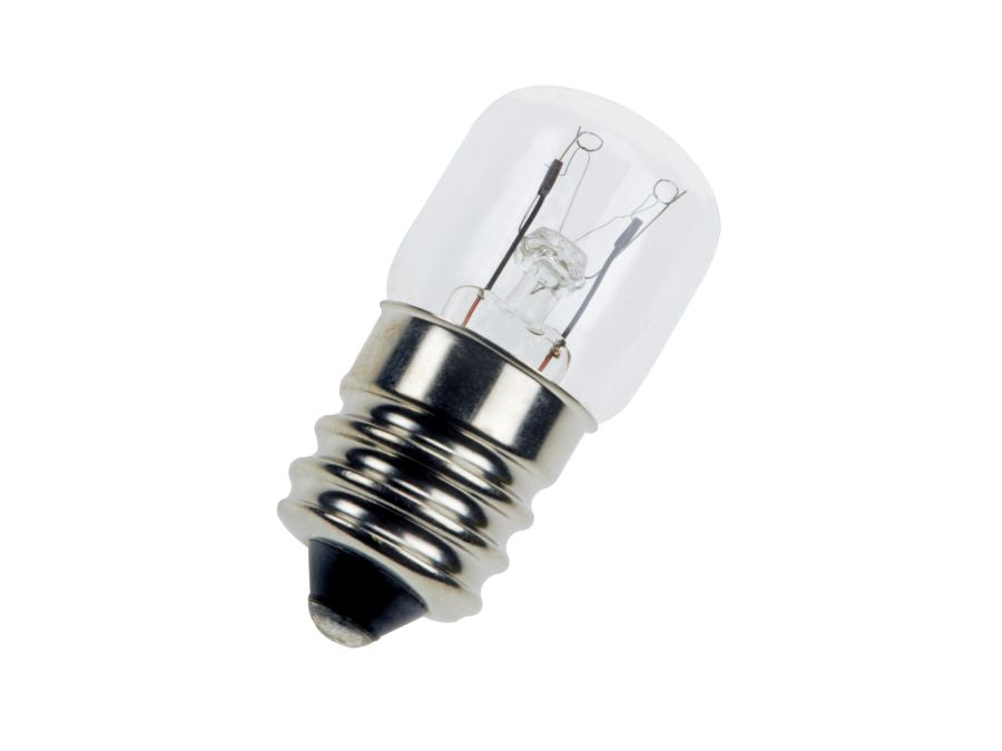 Rørlampe - 60V / 83mA / 5W, E14 sokkel (Ø16x35mm)