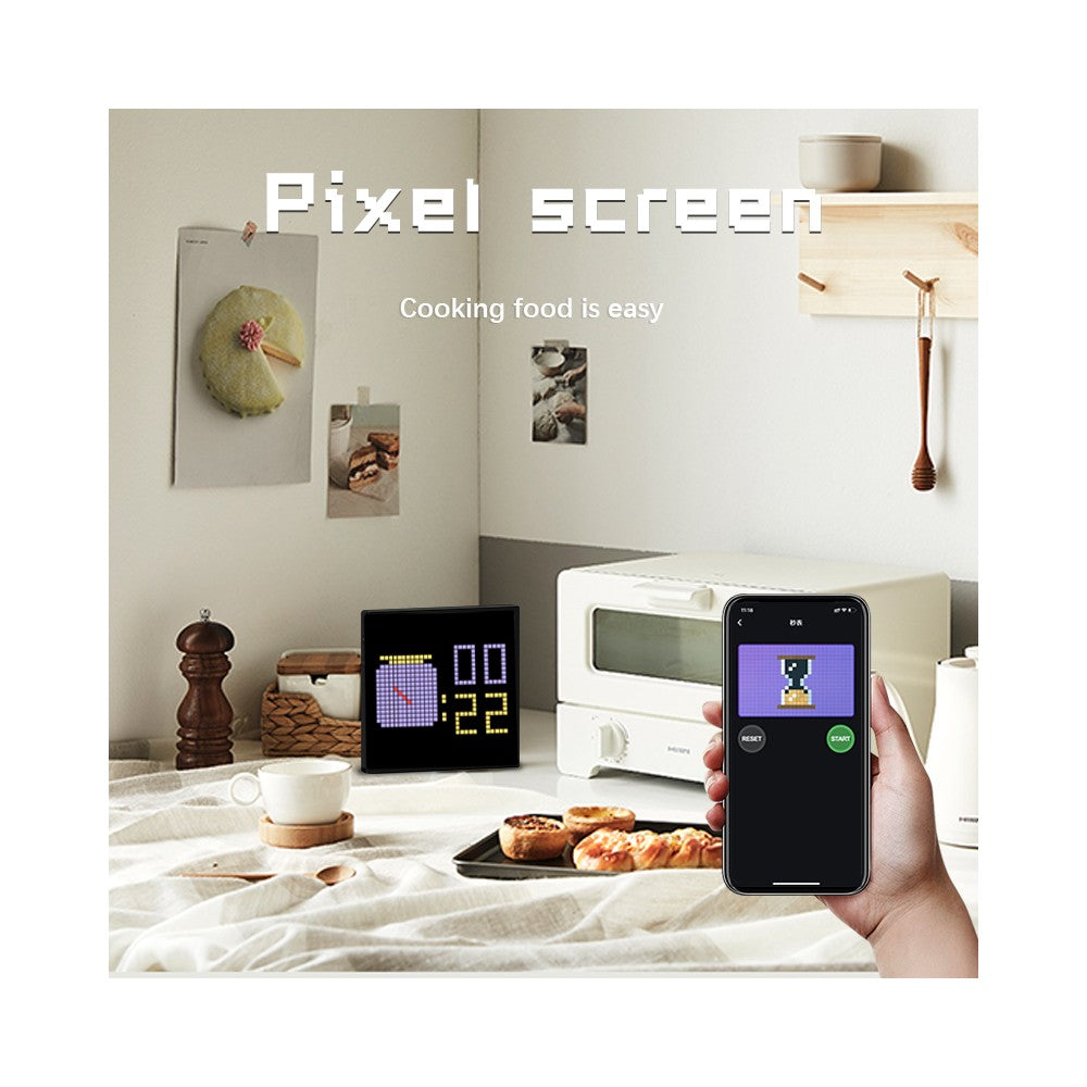 32x32 Pixel Bluetooth LED Display med 10W Effekt og 5V USB Input - Perfekt til brugervenlig visning og tilslutning.