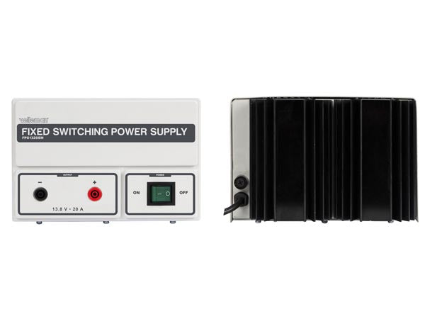 Fast switchmode strømforsyning - 13,8Vdc / 20A
