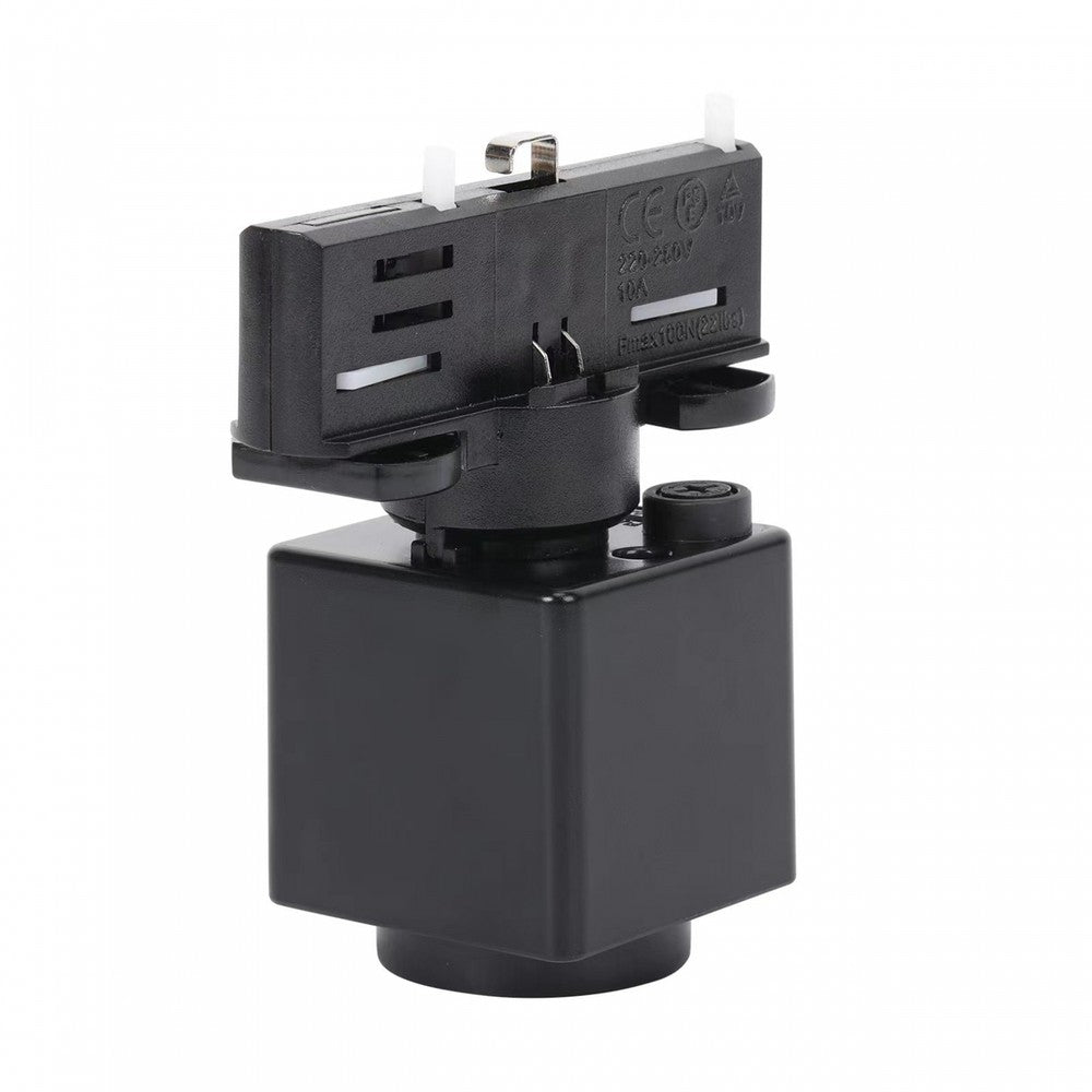 SPS2 Adapter Slim - Sort 3-faset med stikdåse, Spectrum, 230V