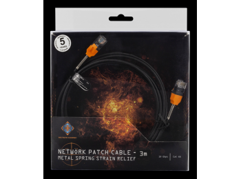 GAMING CAT6a Patch Kabel - Sort (3m)