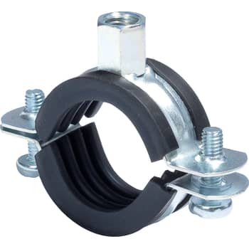 Samontec FRS 55-61 mm - 2 delt rørbøjle M8/M10 gevind