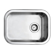 Juvel Barents vask 48x34 cm, mat overflade med prop og overløb