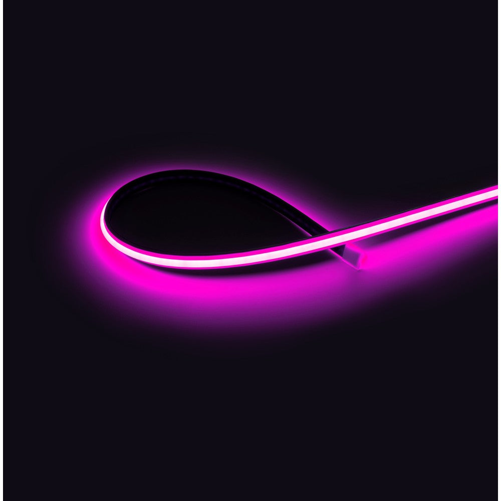 5 meter Pink Dot-free COB-LED stribe - IP20, 240 LED pr. meter, 24V, COB LED