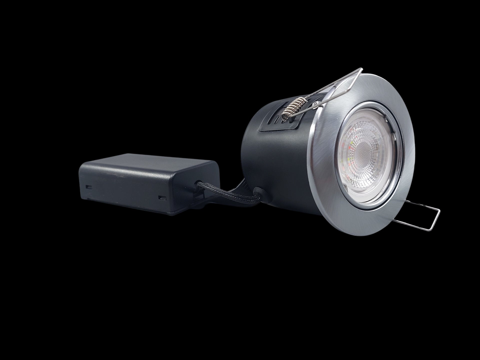 Pro indbygningsspot m. dæmpbar 4,5W Osram LED pære - Super farvegengivelse - Børstet