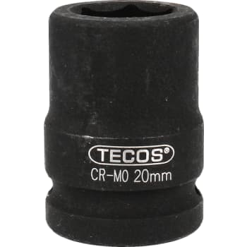 Tecos krafttop, 3/4", lang, 20 mm