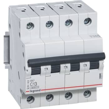 RX3 MCB automatsikring C13 4pol 4M 6000A