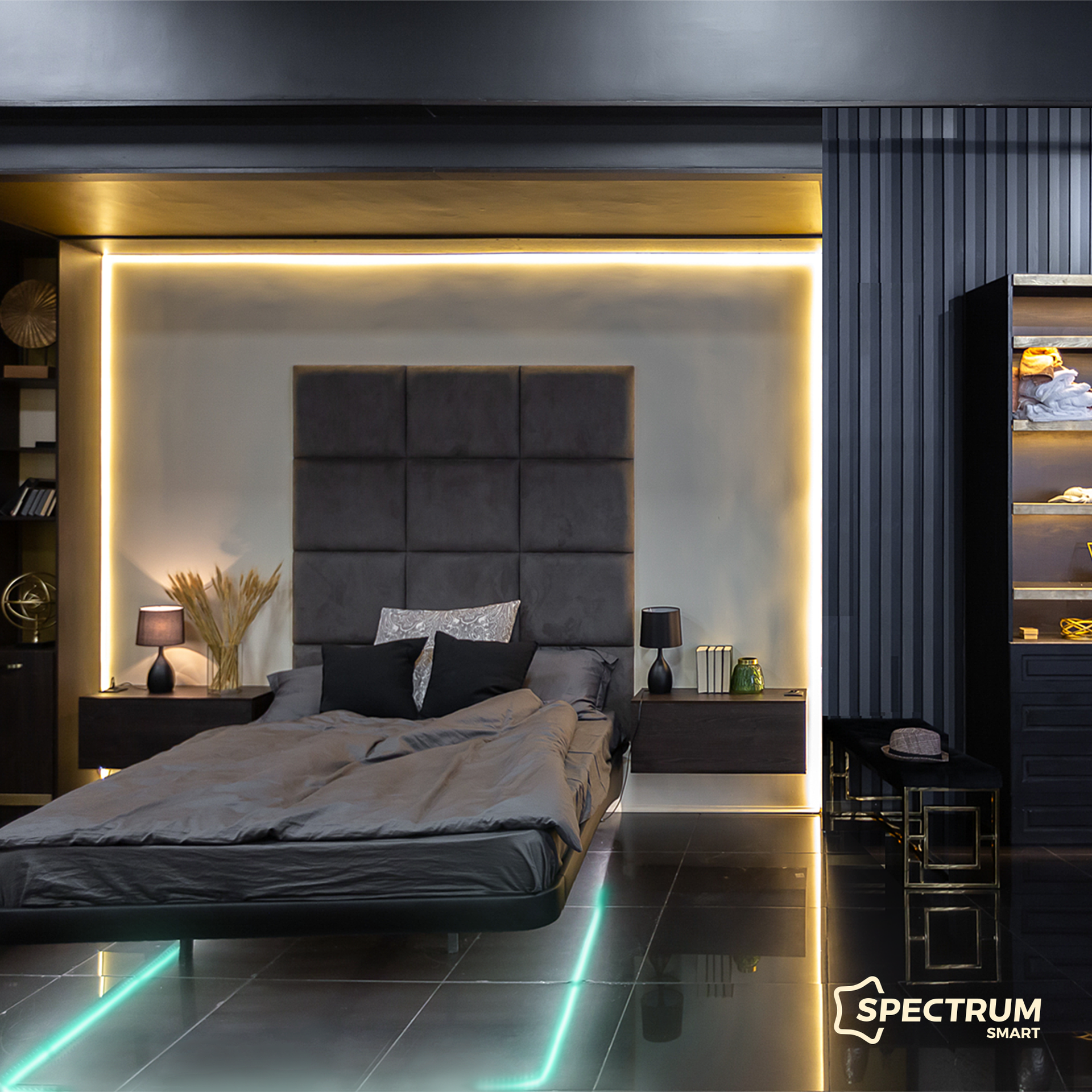 LED bånd 5 meter med RGBW, Dæmpning og WI-FI