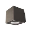 Esta Vægarmatur Sort 3000K 2x125lm Indendørs/udendørs IP54