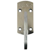IPA hundekrog 35 x 104 mm, forkromet messing