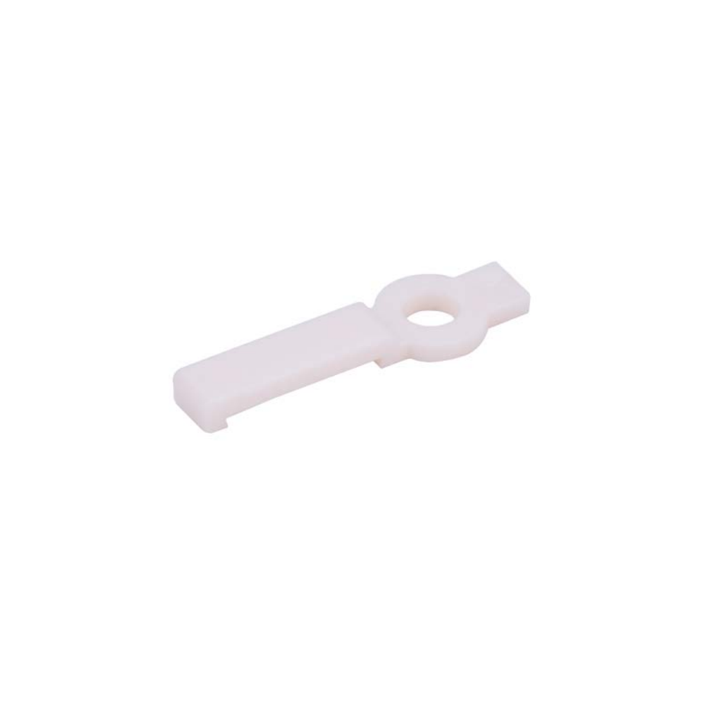 20 stk. hvide monteringsklips til LED strip - 10mm, passer til IP20 strips - pakke med 20 stk. hvide monteringsklips til 10mm LED strips, kompatible med IP20 strips