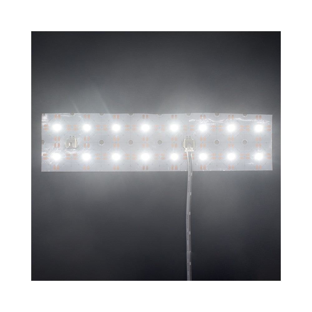 25x25 foldbar LED ark RA94, 12W - IP20, 24V - Varm Hvid - 1100lm/m - 25 meter