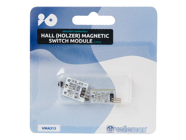Magnetisk hall-sensor kantaktmodul til Arduino® (2 stk.)