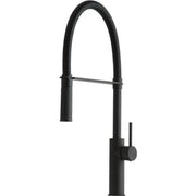 Lavabo Kubus 020 prof køkkenarmatur med slange matsort