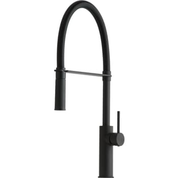 Lavabo Kubus 020 prof køkkenarmatur med slange matsort