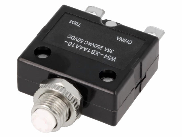 Automatsikring - 35A / 250Vac (50Vdc), SPST-NC