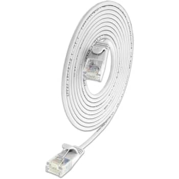 Patchkabel SLIM Light U/UTP Kat.6 0,5M PVC Ø2,8mm hvid