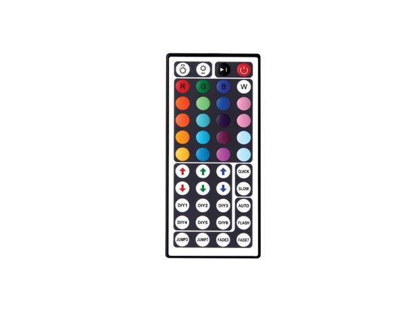 LED stripsæt (IP61) - 150 RGB, fjernbetj., strømfors. (5m)