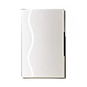 Ringeklokke Surf m. 2 toner - hvid