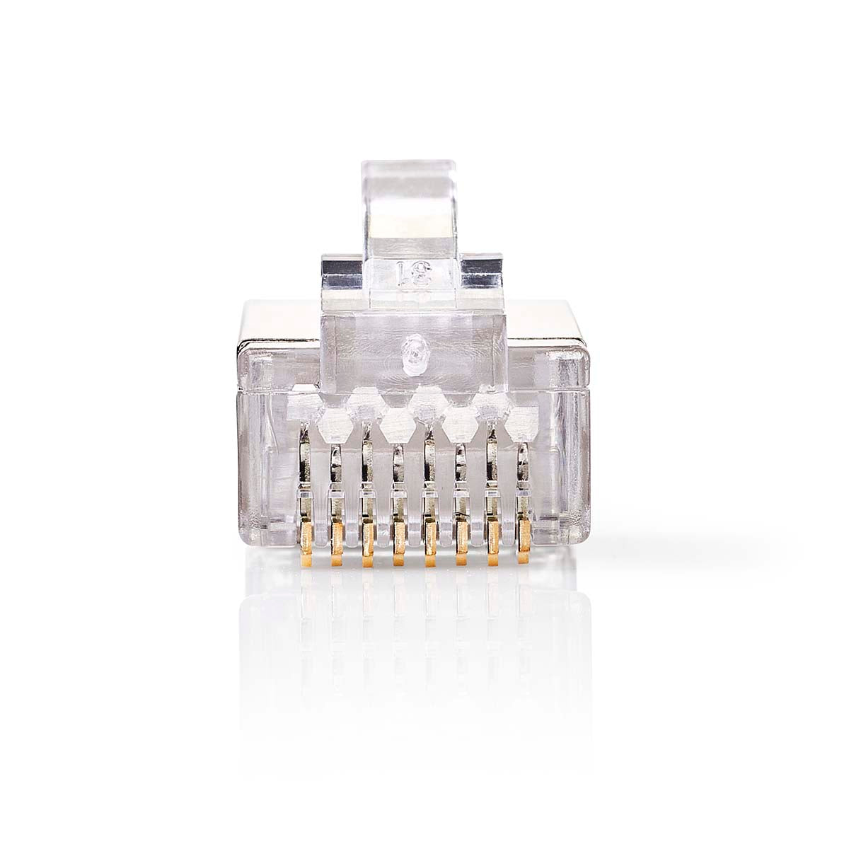 RJ45 modularstik - 8P8C til CAT6 FTP trådet/massiv (10 stk.)