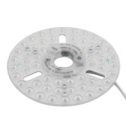 24W LED Dæmpbar Indsats med Linser, Ø16 cm, Erstat G24, Cirkelrør, Flicker Free - 230V, 2900lm, RA80 - Erstatter 100W