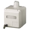 CEE stikdåse udvendig 3 polet 16A 230V IP44 4162