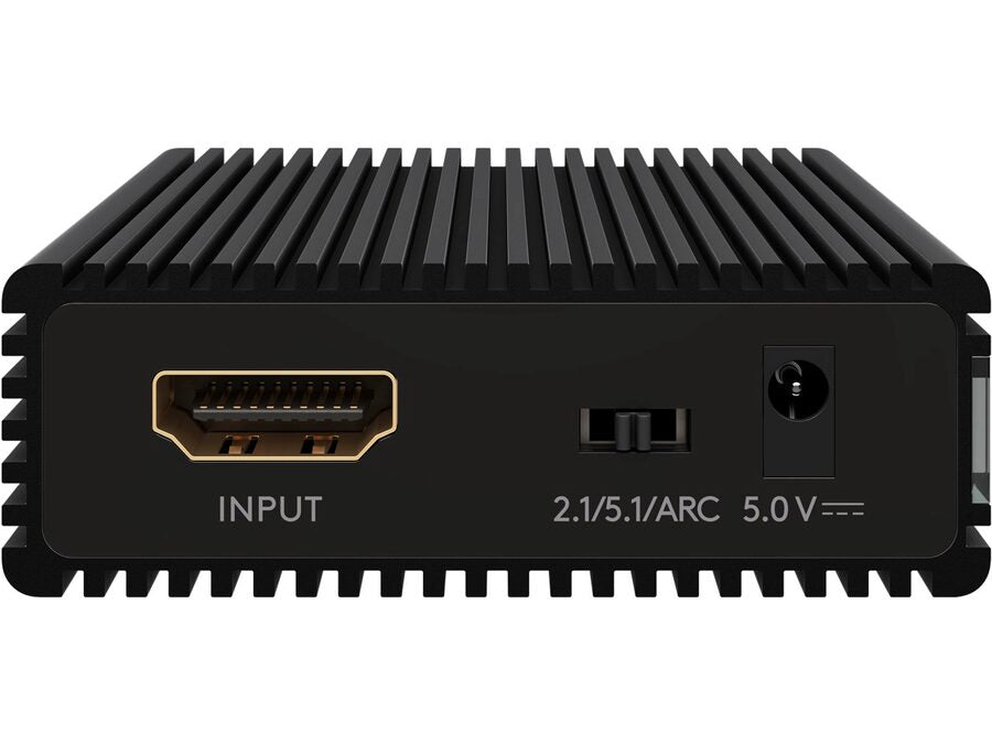 HDMI audio extractor - 2.0-/5.1-kan., ARC, S/PDIF/3.5mm