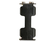 Batteriholder til 2xAA bat. (m. knapterminaler)