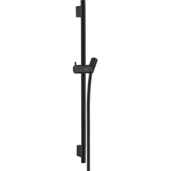 Hansgrohe Unica S Puro bruserstang med bruserslange, mat sort