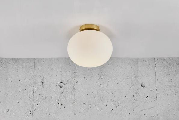 Alton loft, E27, opalhvid