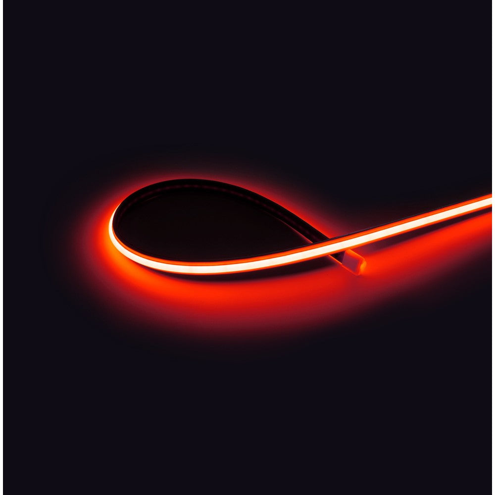 5m Rød Dot-fri COB-LED-strip med 240 LED pr. meter, 24V, 9W/m