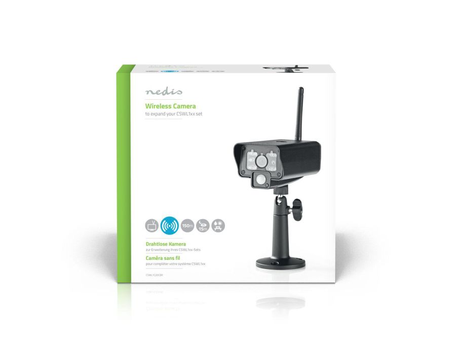 Ekstra kamera til CSWL120CBK og CSWL140CBK