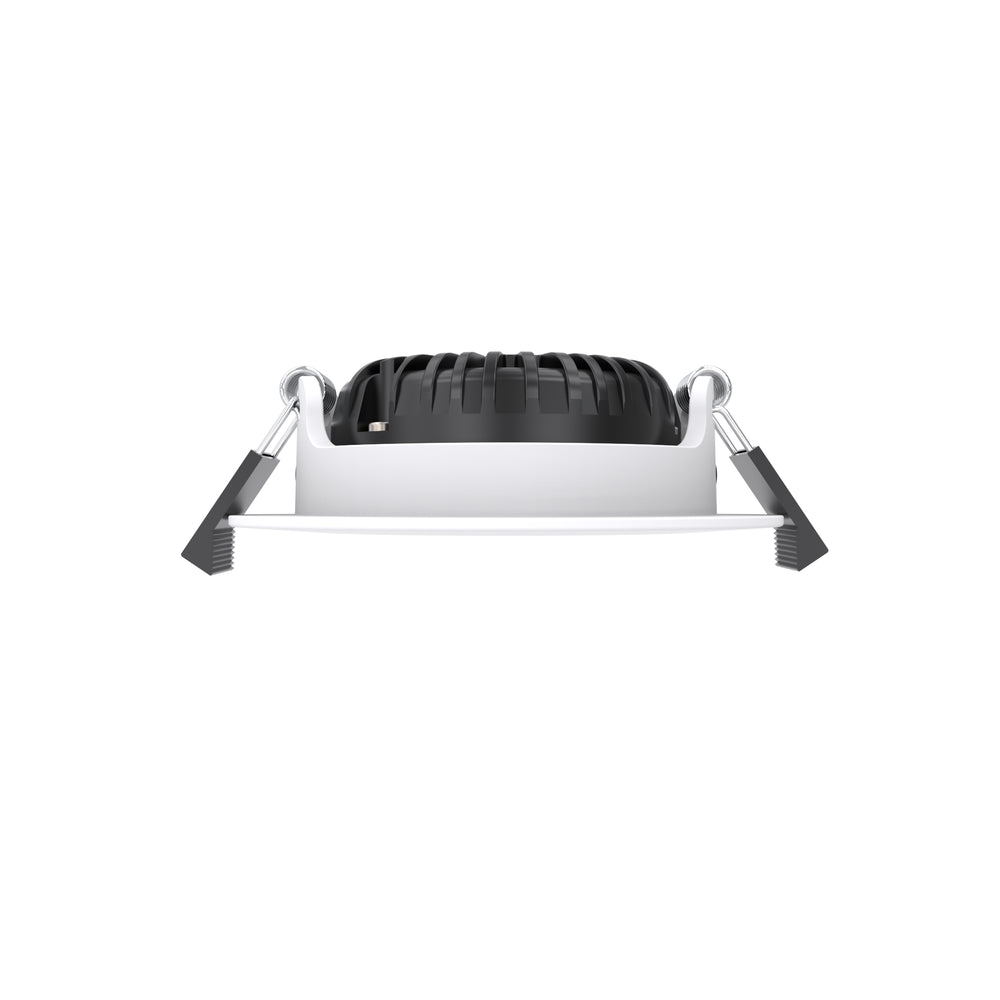 LEDlife Dim2Warm+CCT RA96, hvid indbygningsspot - Ø8,3 cm, 7W, dæmpbar, IP65, 230V