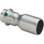 28 x 15 mm Reduktion Sanpress Inox nippel/muffe