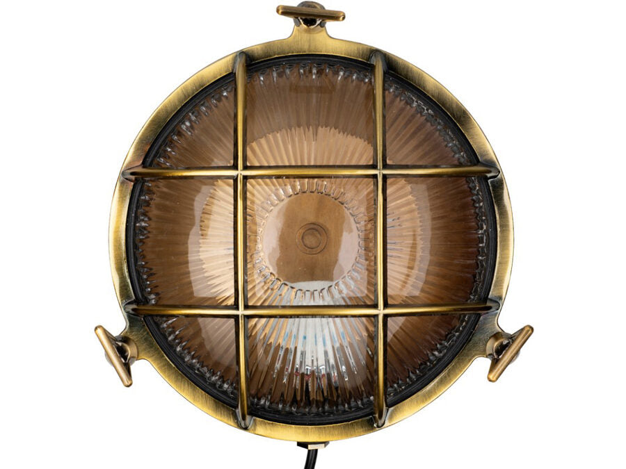 Skot væglampe, indendørs - AHOI E27 Bronze nikkel