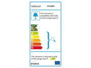 Bord-arbejdslampe - 3 x 14W, Hvid