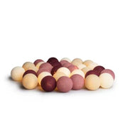 IrisLights Lyskæde Led Dusty Pink 20-Lys, 150cm + 140 cm