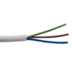 Funktionssikker plastkappeledning 5G1,5 hvid tromle