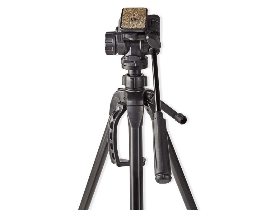 Prof. alu. kamerastativ, Sort