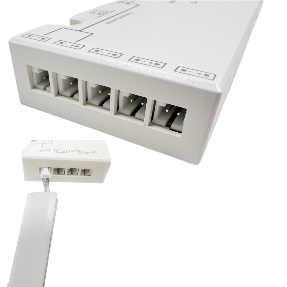 LEDlife Zigbee strømforsyning 60W til Sono og Reco møbelspot, Hue kompatibel, RF, max. 6 spot inkl. fjernbetjening