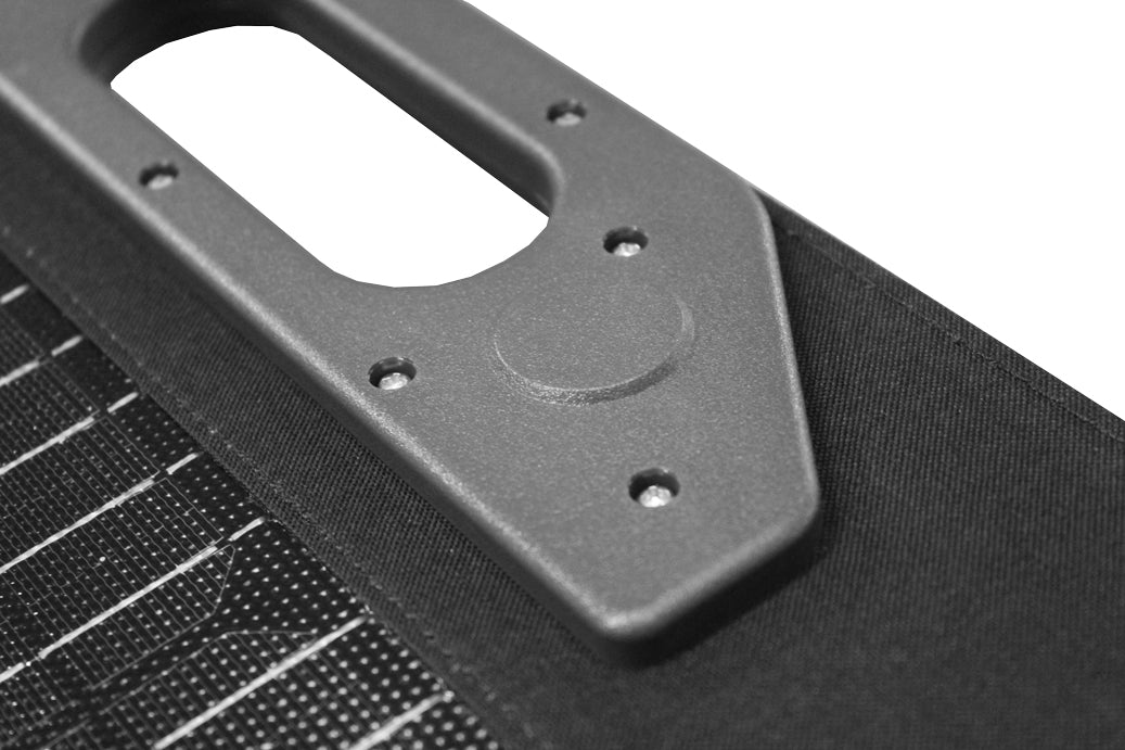 Foldbar monokrystallinsk solpanel - 18V / 100W (IP67)