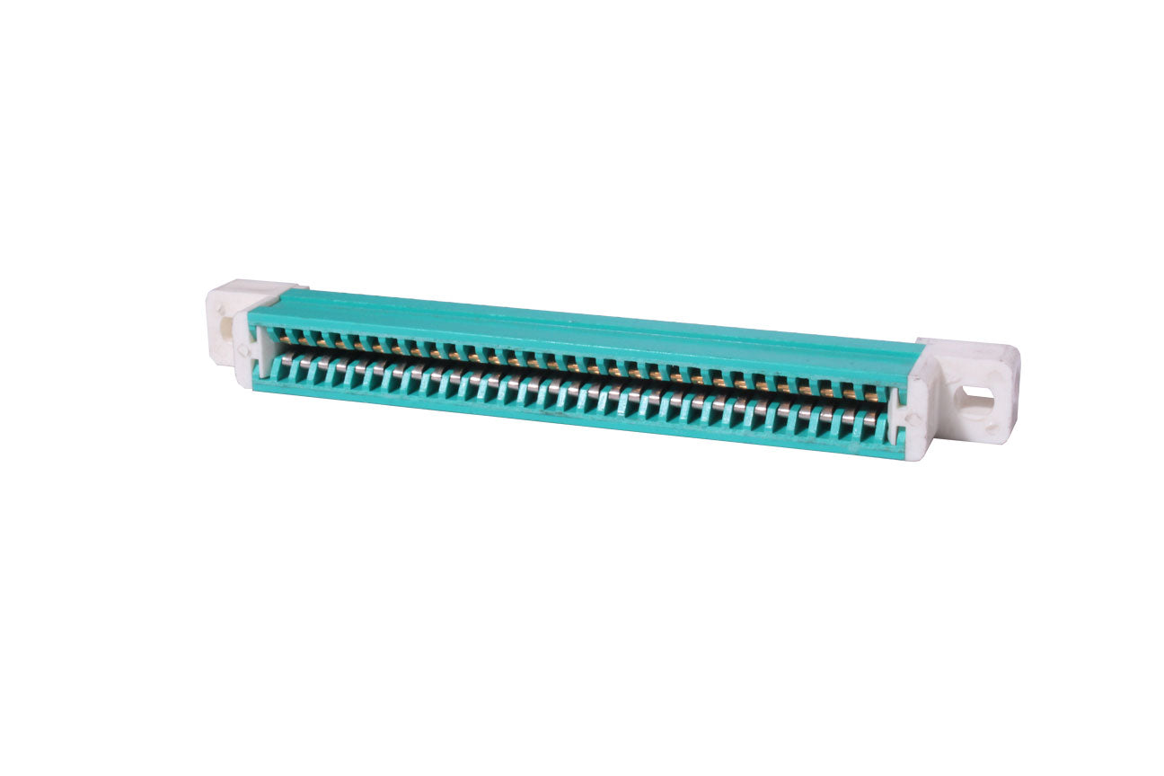 Card edge stik - 30 pol, 2,54mm pitch, 1rk. printben
