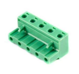 Indstik Skrueterminal - 5P hun, 7,62mm 300V/15A