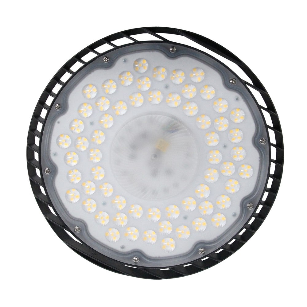 Plateo Sun 4 High Bay 205W - Neutral hvid, 230V, 70°, IP65, IK06, Sort