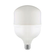 T160 LED Pære 60W E27 - Plastik, 6500K, med E40 Ring