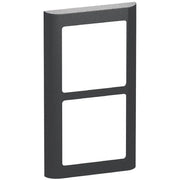 LK Fuga ramme SOFT 63 2x1m lodret - koksgrå