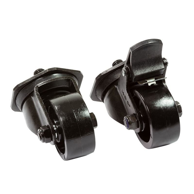 Hjul til 19" rackskabe - Maks. 600kg (4 stk.)