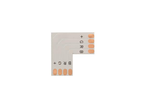 L stykke til RGB LED strips (PCB 10mm)
